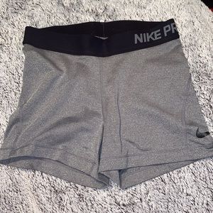 Gray Nike Pros
